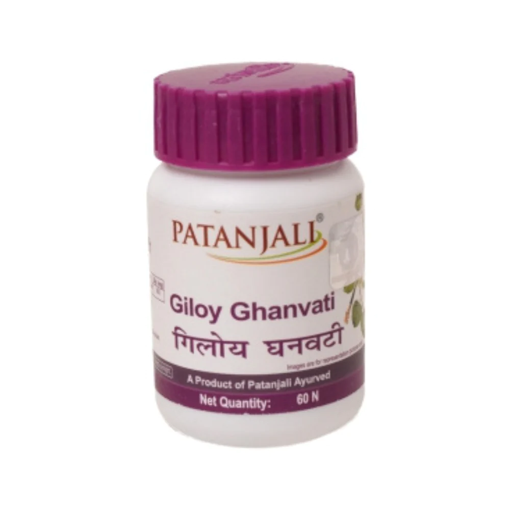 Patanjali Giloy Ghanvati – 60 tabs – Pack of 1